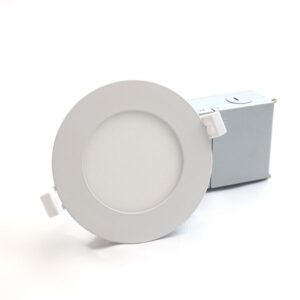 4" LED Slim Panel Round 6000K