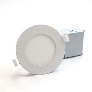 4" LED Slim Panel Round 4000K