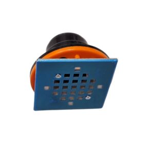 Shower Drain 2” Abs Square Chrome