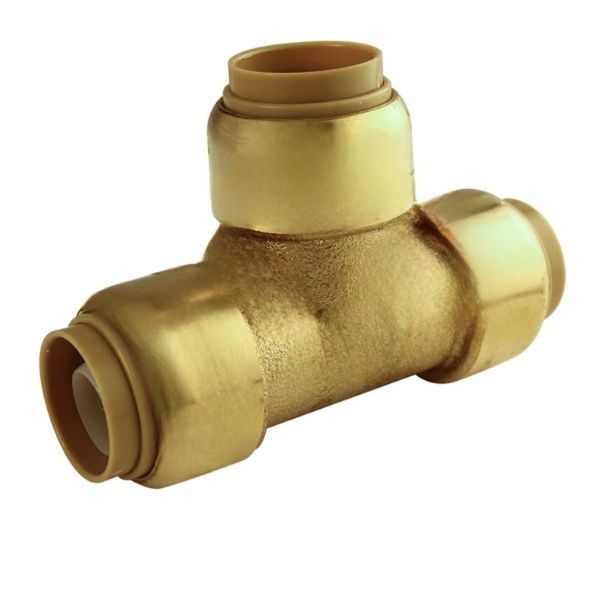 PEX fitting Push to Connect Brass ½” ¾”