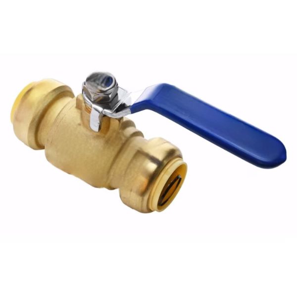 PEX fitting Push to Connect Brass ½” ¾”