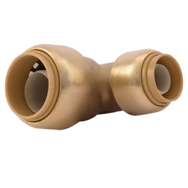 PEX fitting Push to Connect Brass ½” ¾”