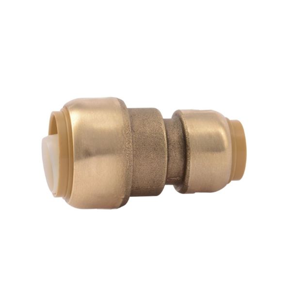 PEX fitting Push to Connect Brass ½” ¾”