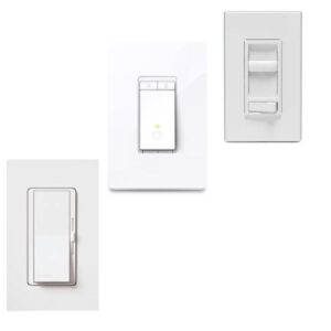 Single Pole & 3 Way Smart & Slide Dimmer