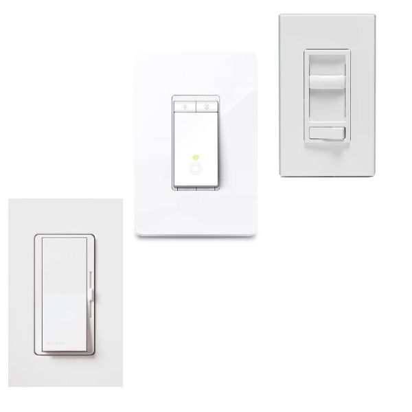 Single Pole & 3 Way Smart & Slide Dimmer