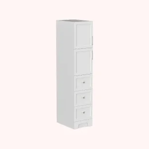 Tall cabinet 2 doors 3 drowers