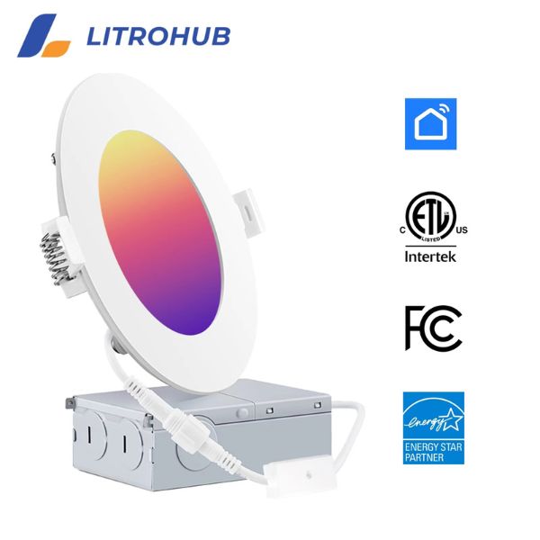 4" Slim Panel with RGB