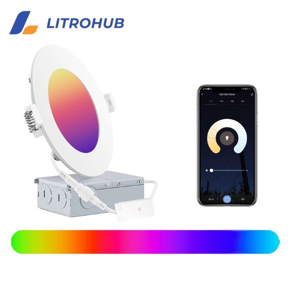 4" Slim Panel with RGB