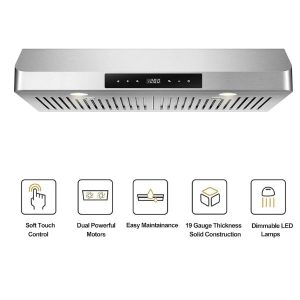 30" Stainless Steel Range Hood